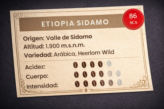 Etiopía Sidamo